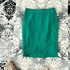 Green skirt